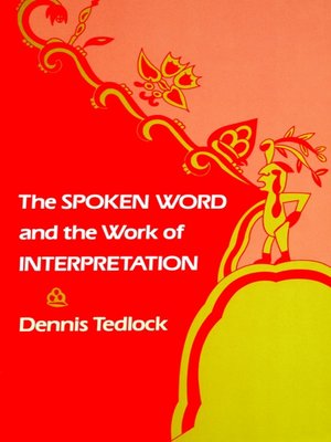 cover image of The Spoken Word and the Work of Interpretation